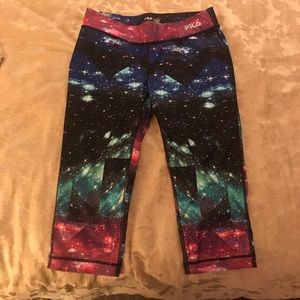 Fila running capris
